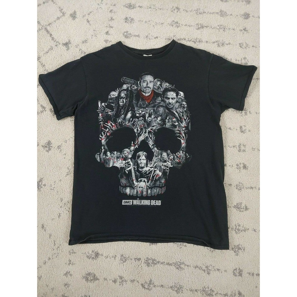 Walking Dead Skull Montage T-Shirt